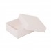 Sober æske og låg 78x82x32 mm hvid (100-pak)