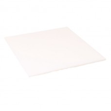 Indlæg 125x125x3mm til 9 pr hvid (100-pak)