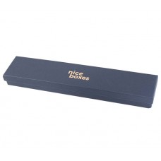 Æsker med låg Brilliance 231x46x19 mm marine blå