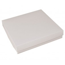 Sober-series box and lid 125x125x25 mm white (100-pack)