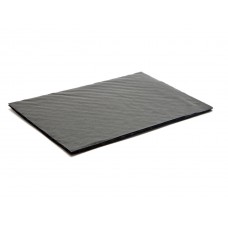 Pehmuste 215x155x3 mm 24 konvehdille, musta (100 kpl)