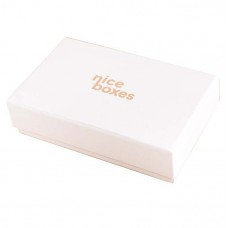 Brilliance eske med lokk 112x82x32 mm hvit